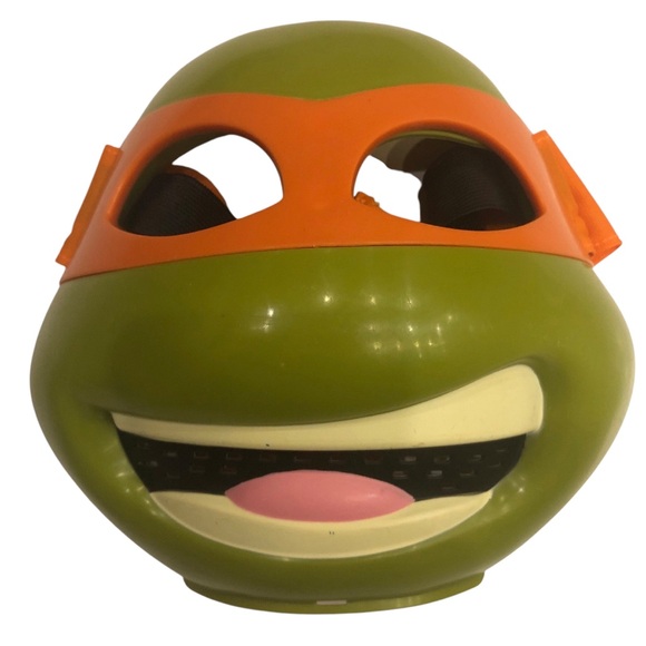 TMNT Michelangelo Mask 2013 Teenage Mutant Turtles Child’s Play Dress Up Toy - Picture 1 of 6